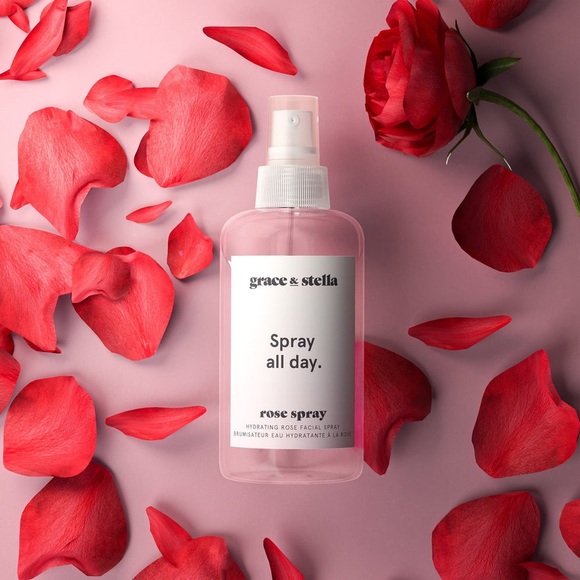 »—Stella & Grace—» Spray All Day > Hydrate Sooth Replenish Facial Rose Spray - Picture 7 of 16